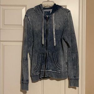 Women’s true religion zip up! Size small!